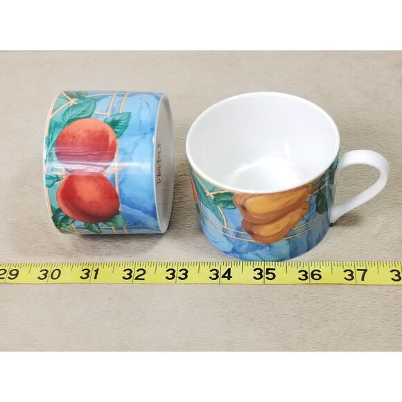 Victoria & Beale Forbidden Fruit Teacup Coffee Mug 8oz Fine Porcelain2 1/2" x2 - Picture 14 of 14